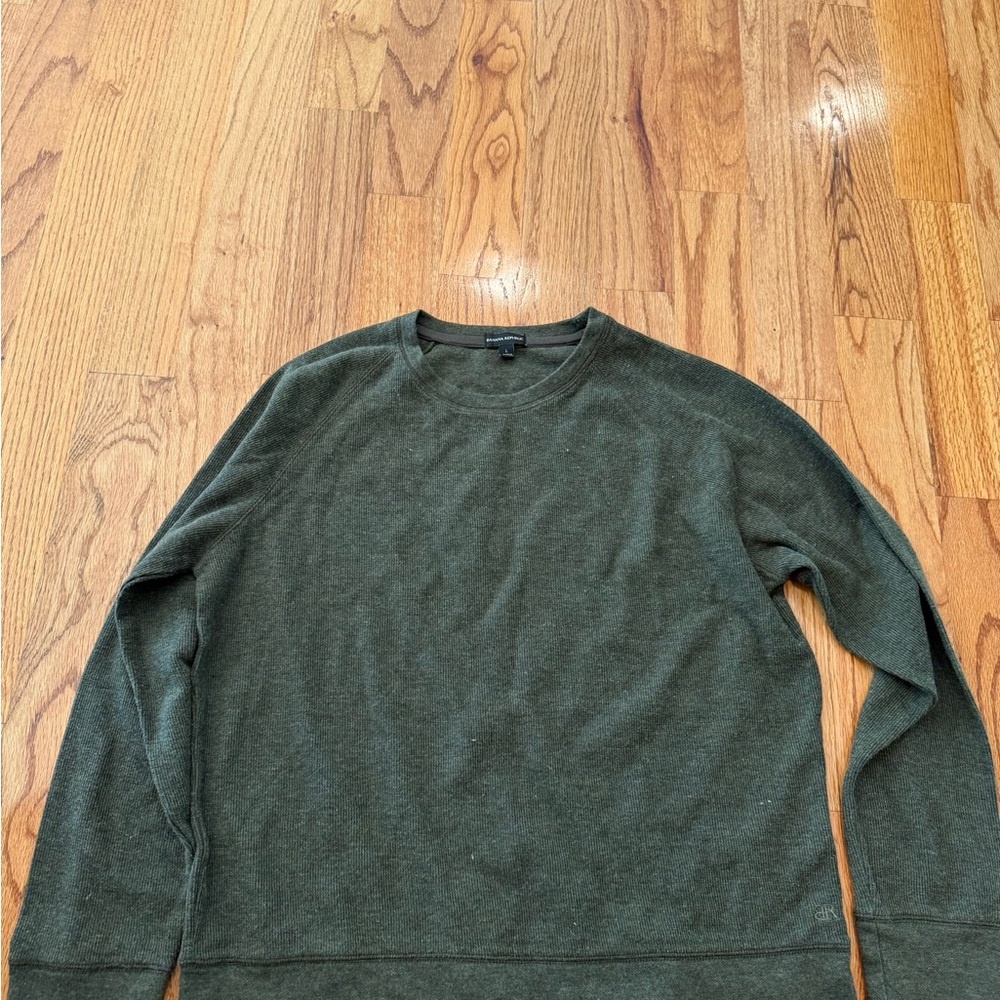 Men's Green banana republic crewneck Sweater